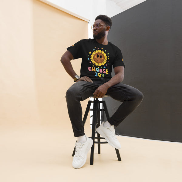 Choose Joy Sunflower Shirt - Cute & Positive Graphic Tee, Happy Aesthetic T-Shirt, Comfort Colors Motivational Top